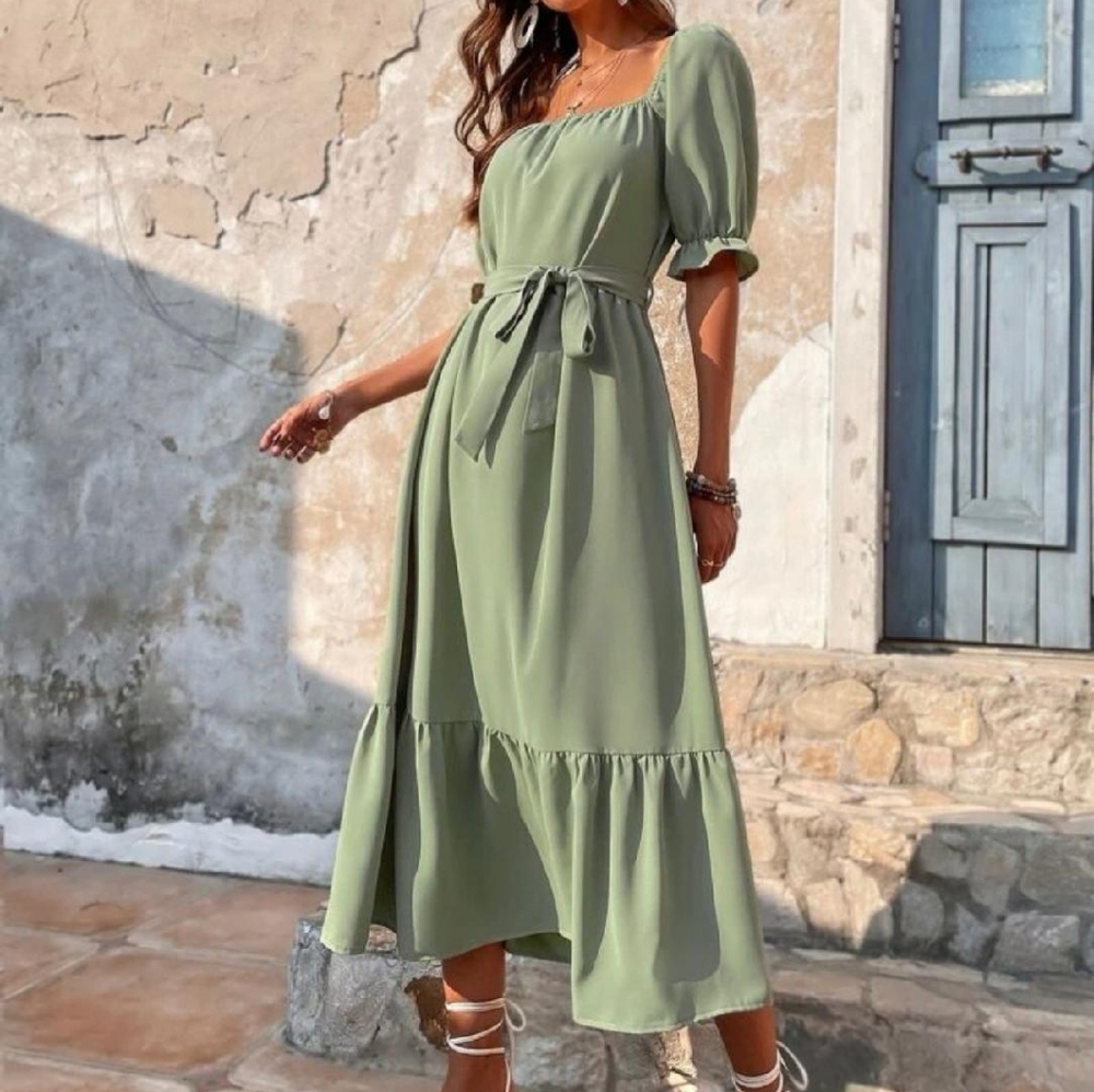 Mint Green Dress